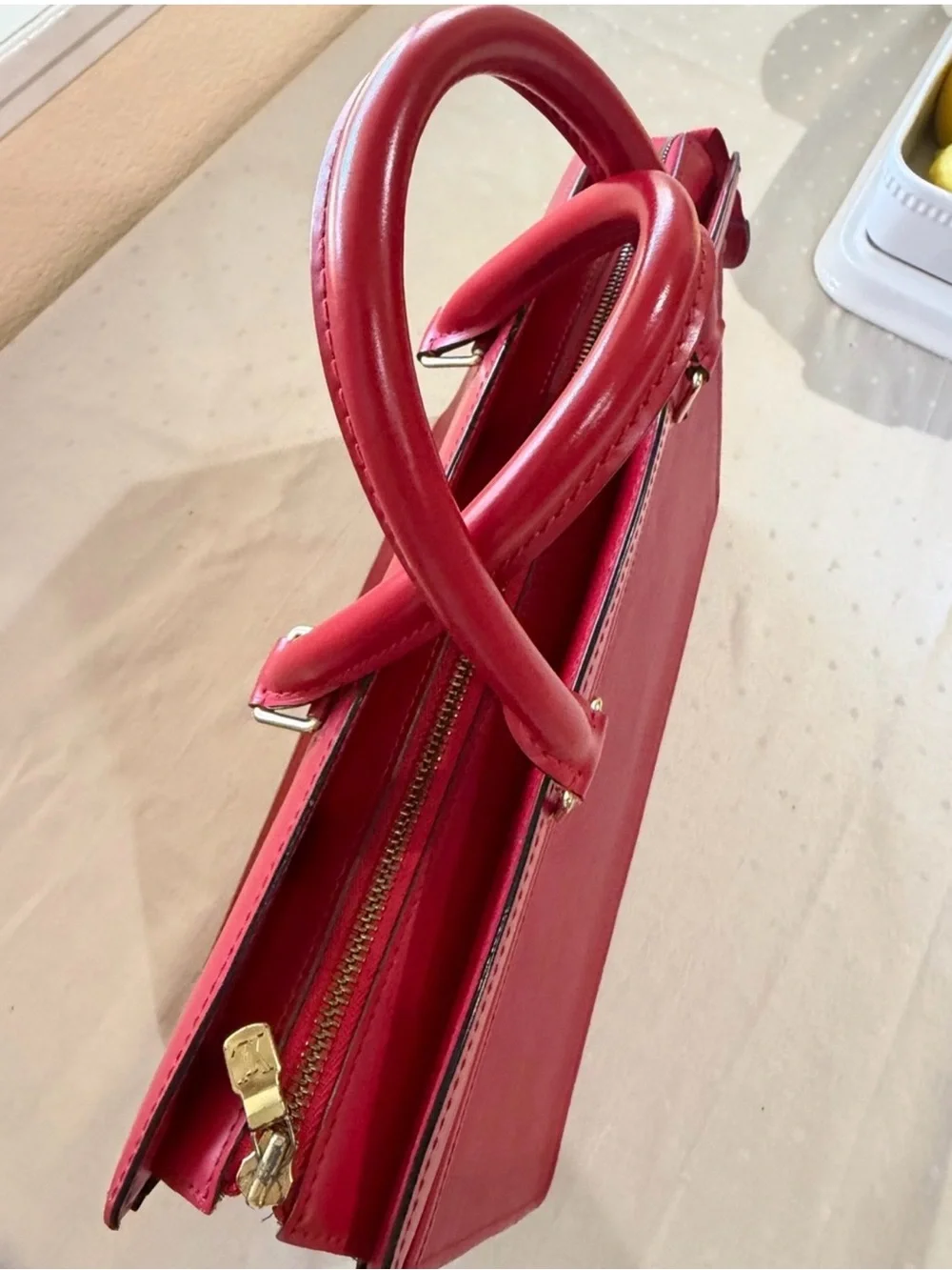 Louis Vuitton Epi Riviera Castillan Red - REHAB No Lining